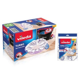 Vileda TURBO 3v1 s náhradou navíc